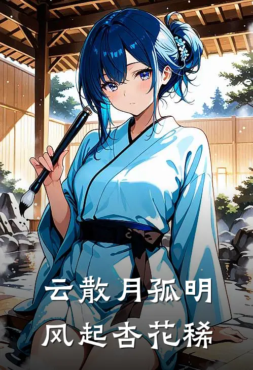 云散月孤明，风起杏花稀