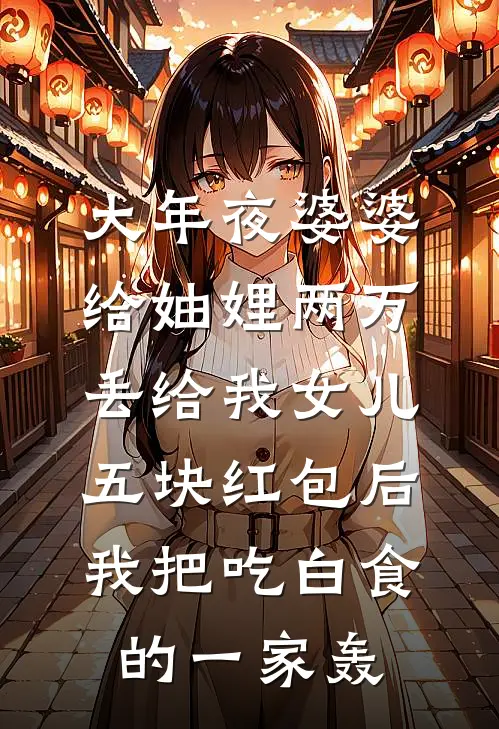 大年夜婆婆给妯娌两万丢给我女儿五块红包后，我把吃白食的一家轰