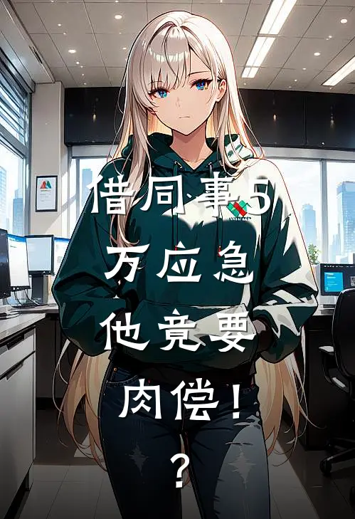 借同事5万应急，他竟要肉偿！？