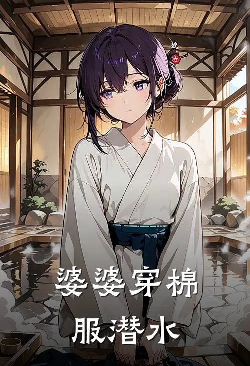 婆婆穿棉服潜水