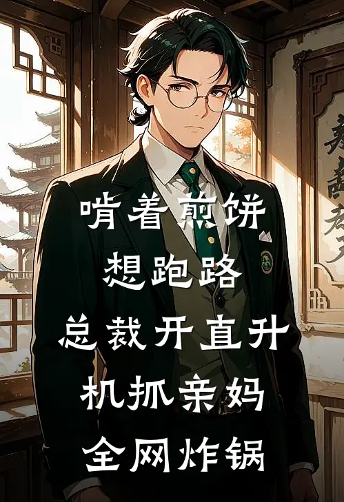 啃着煎饼想跑路，总裁开直升机抓亲妈，全网炸锅